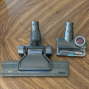 Dyson Vacuum Attachments - Mini Tangle Free Turbine & Flat Out Hard Floor Heads